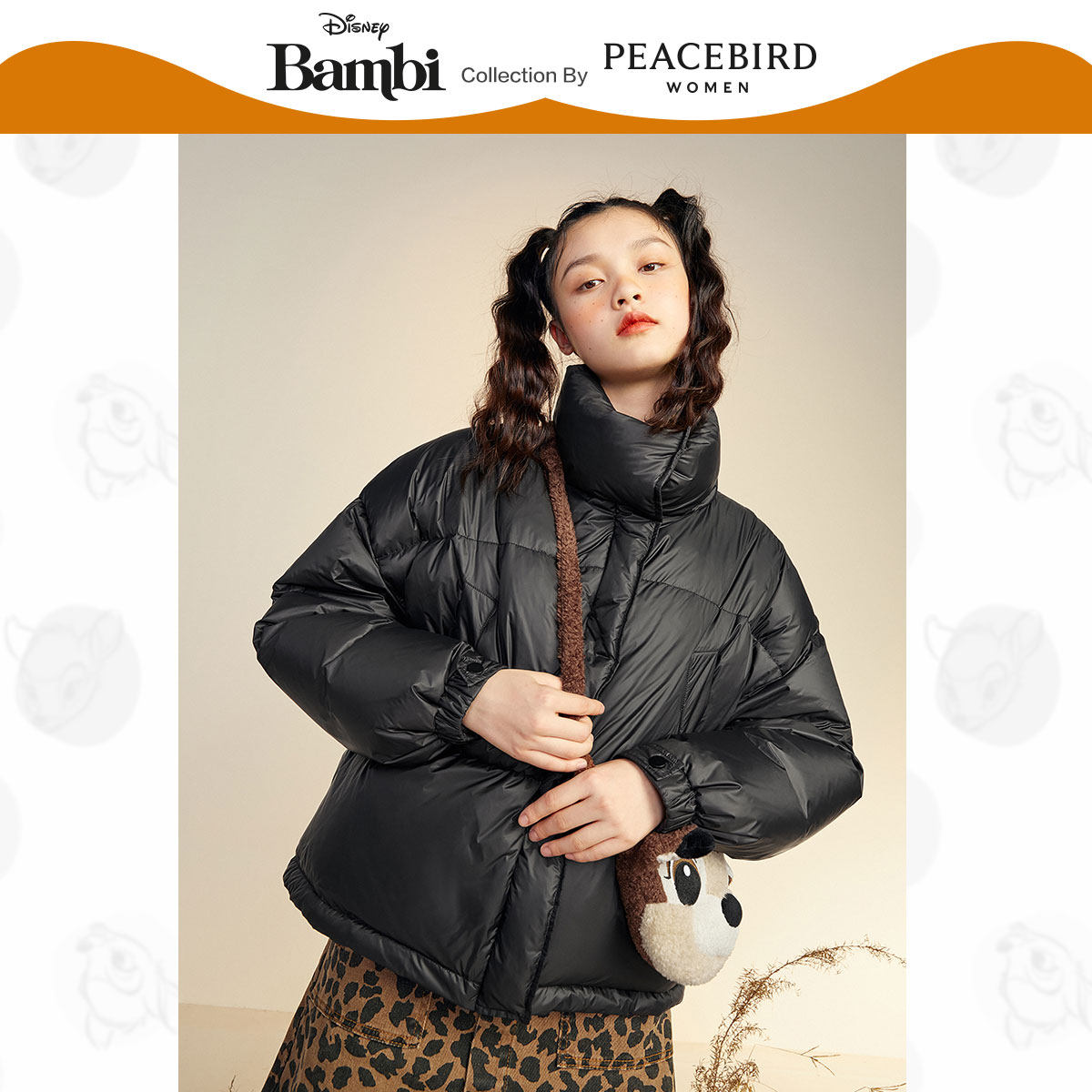 同款太平鸟2020面包服短款女羽绒服 太平鸟羽绒服