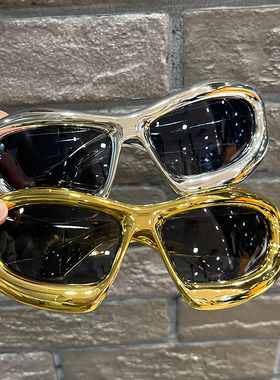 骑行运动镜Y2K千禧辣妹太阳眼镜