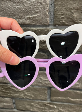 软妹原宿时尚亲子可爱眼镜派对潮