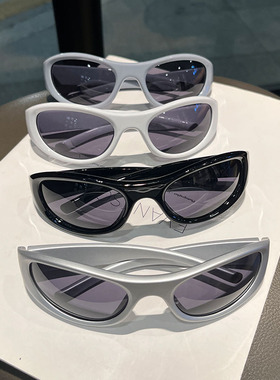 高级感朋克发箍骑行护目镜