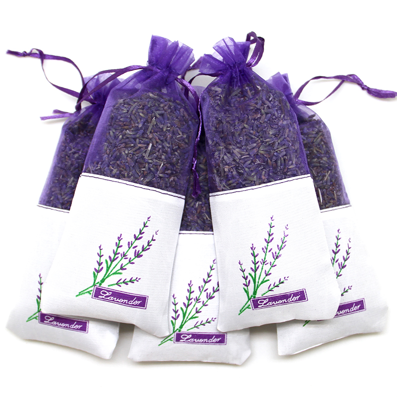 新疆伊犁65团薰衣草香包香囊安神助眠香薰枕头卧室衣柜汽车香氛 - 图1