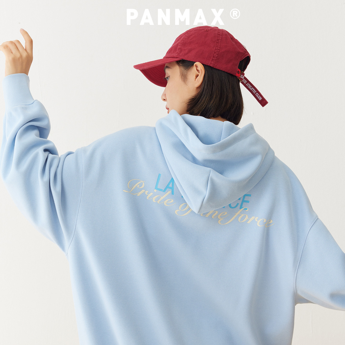 PANMAX潮牌大码男装连帽卫衣重磅复古做旧美式基础帽衫情侣装上衣,淘宝优惠券,粉丝福利购,淘宝优惠卷