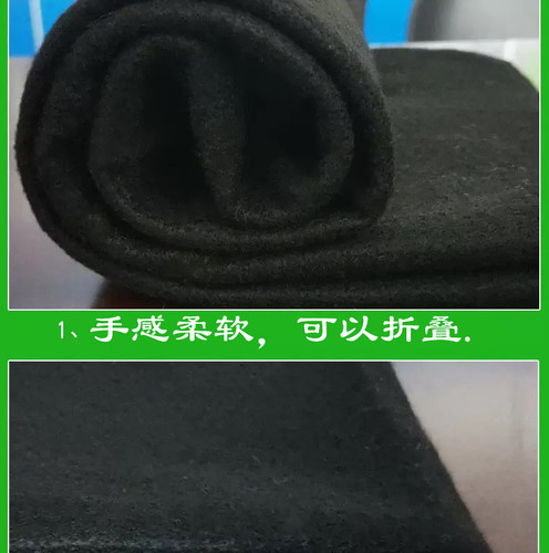 火炕耐高温防火布防火毯隔热棉碳纤维防火棉软布焊接阻燃毯阻燃布 - 图2