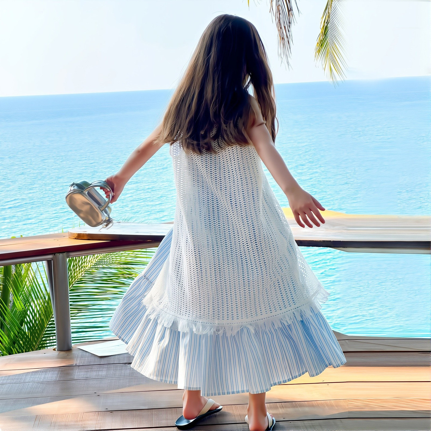 女童连衣裙2025夏季新款儿童洋气吊带裙两件套无袖纯棉母女装裙子,淘宝优惠券,粉丝福利购,淘宝优惠卷