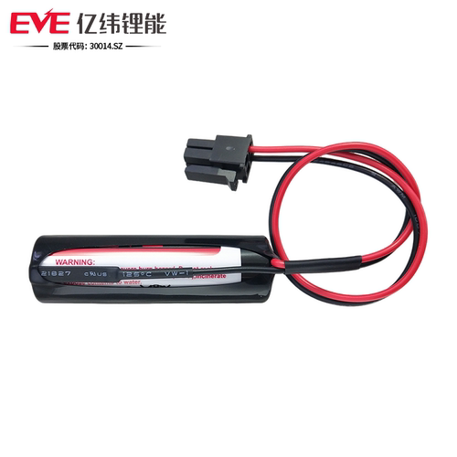 亿纬ER14505-3台达PLC机器人机械手臂驱动器3.6V锂亚电池LS14500 - 图2