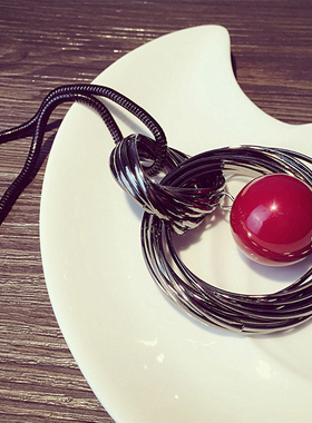 长款项链名媛风吊坠衣服配饰