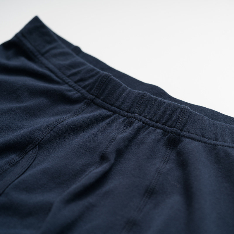 三枪套装莱卡弹力男v领圆领秋衣 三枪家诚保暖套装