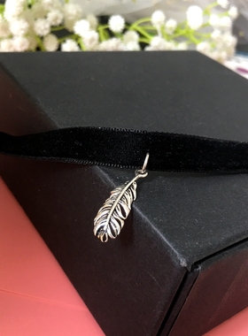 choker古力娜扎羽毛项圈脖子饰品