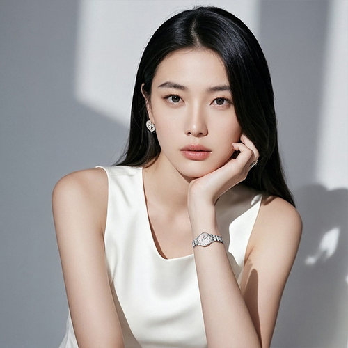 天王表小表盘真钻石英表母贝31388镶钻手表女款母亲节礼物 - 图3