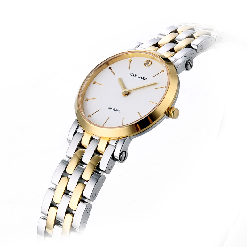 天王博雅系列时尚男女表钢带情侣款手表3528 商场同款专柜直发