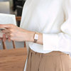Tianwang watch mother-of-pearl small square quartz watch for women