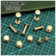 Multi-special pure copper hardware belt screws