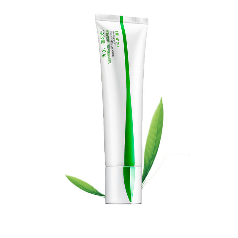 韩后茶蕊嫩白亮肌100ml洁面乳 沁水百合化妆品洁面