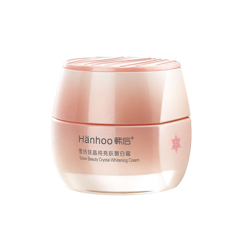 韩后雪玲珑晶纯亮肤嫩白美白面霜 沁水百合化妆品乳液/面霜