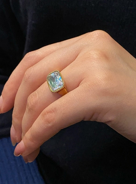 钛钢戒指 2025秋冬新品不掉色戒指女原创设计高级感简约指环手饰