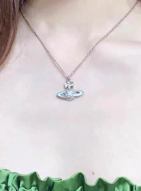 西太后五角星满钻项链耳钉正品