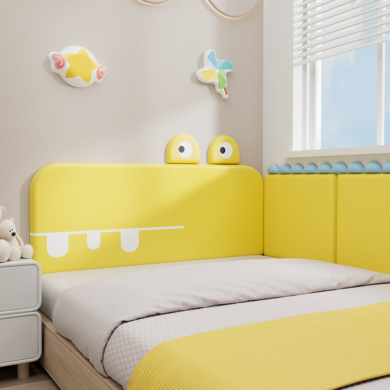 榻榻米软墙围贴儿童房床头靠垫板软自粘防撞墙贴卡通靠背定制,淘宝优惠券,粉丝福利购,淘宝优惠卷