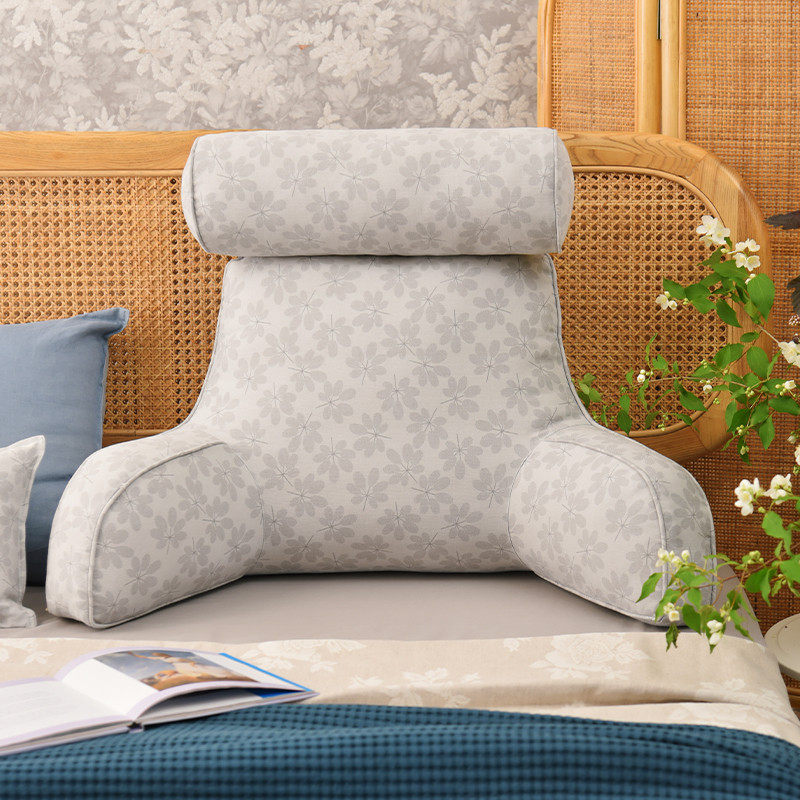 阳春小镇床头靠垫软大靠背卧室榻榻米护腰沙发窗护颈枕可拆洗,淘宝优惠券,粉丝福利购,淘宝优惠卷