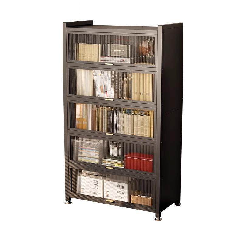 户外储物柜用钢制书柜多层落地儿童书架带门防尘收纳置物架客厅,淘宝优惠券,粉丝福利购,淘宝优惠卷