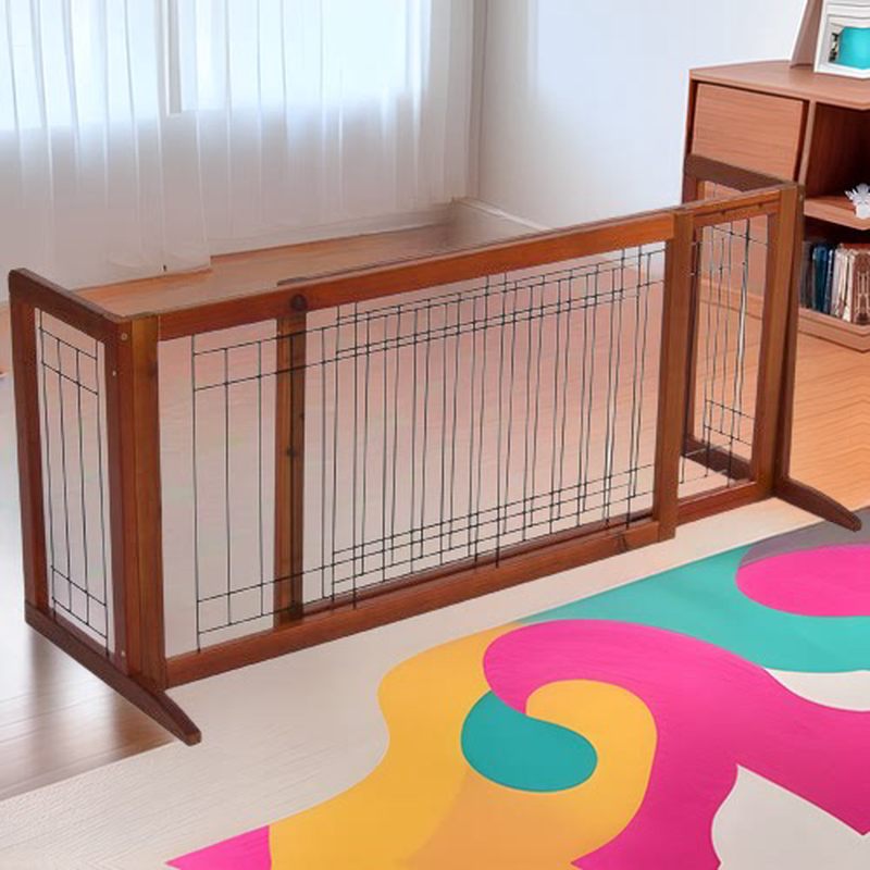 定制木制宠物围栏免打孔室内隔离网卧室客厅双向护栏进出门,淘宝优惠券,粉丝福利购,淘宝优惠卷