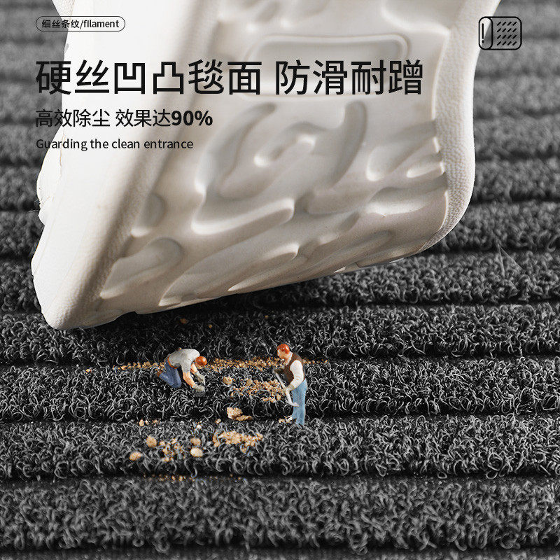 地垫入户门垫耐脏免洗进门大门口脚垫家用门外防滑可裁剪玄关地毯,淘宝优惠券,粉丝福利购,淘宝优惠卷