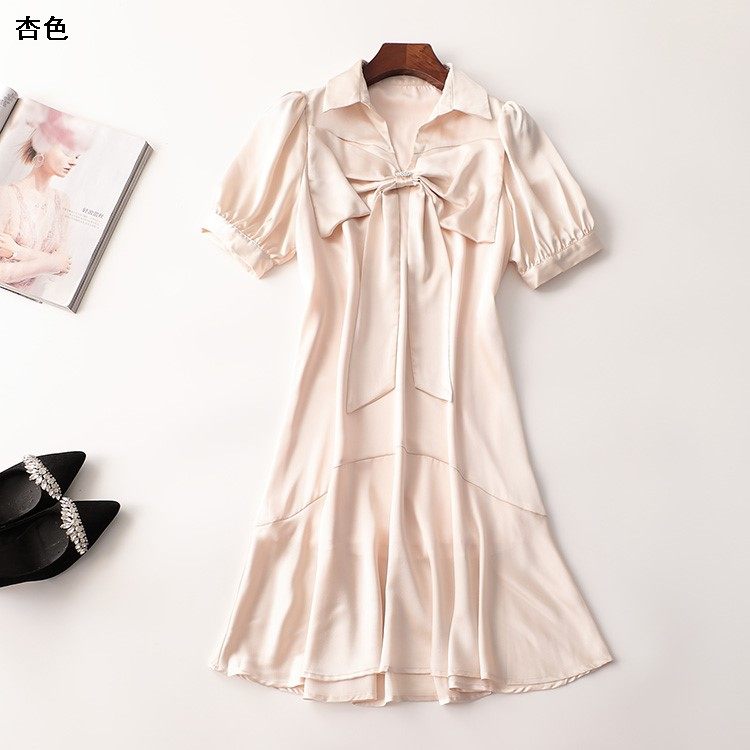 405031 夏长款翻领短袖连衣裙,淘宝优惠券,粉丝福利购,淘宝优惠卷