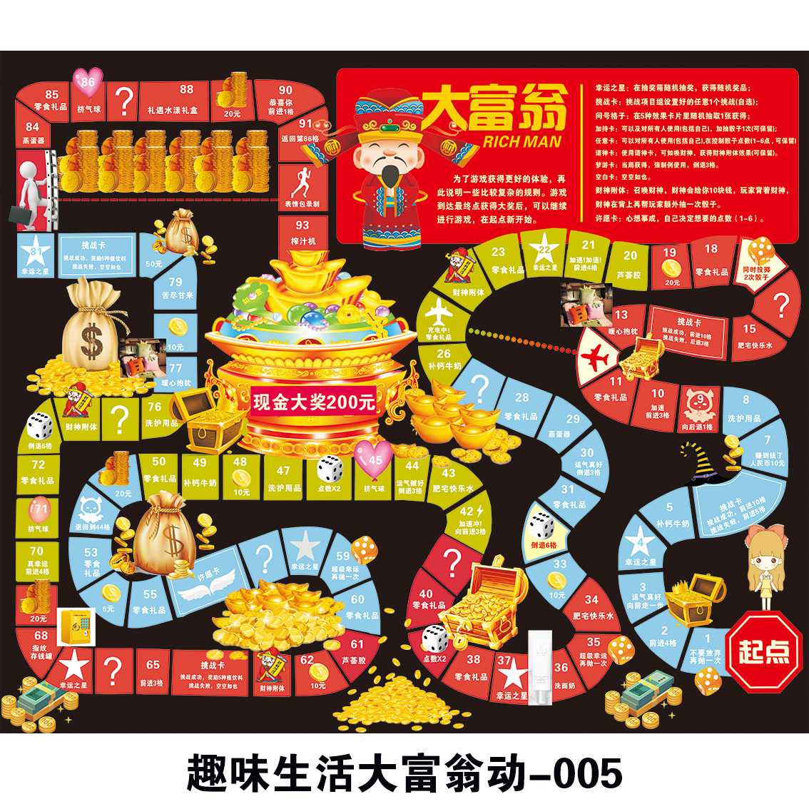 真人版飞行棋游戏地垫 骰子超大团建娱乐活动安全益智定制 - 图2