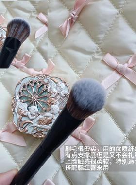 坡型腮红膏刷斜坡粉底腮红修刷