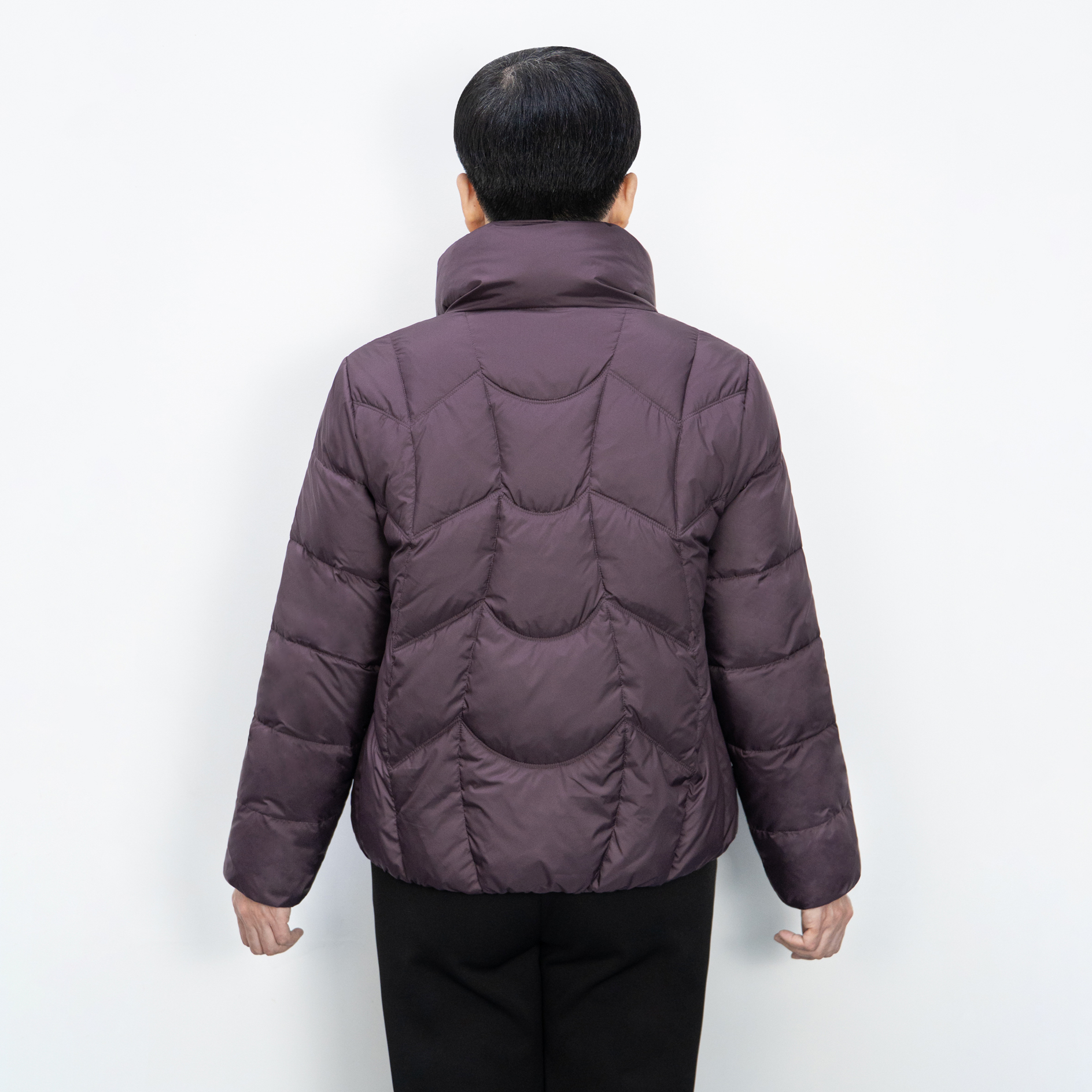 妈妈装羽绒服冬装外套女休闲保暖羽绒袄2025新款中年女白鸭绒上衣 - 图3