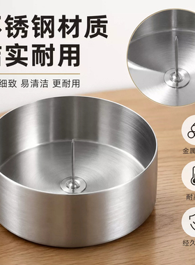 不锈钢便携艾灸杯家用养生茶室