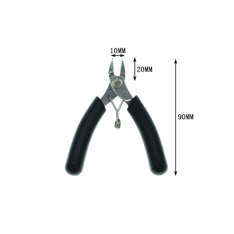 精品小不锈钢无齿精细尖嘴钳圆嘴斜剪手工绕饰品diy珠宝工具钳子 - 图2