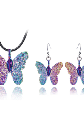 简约大方风森系极光学生锁骨链