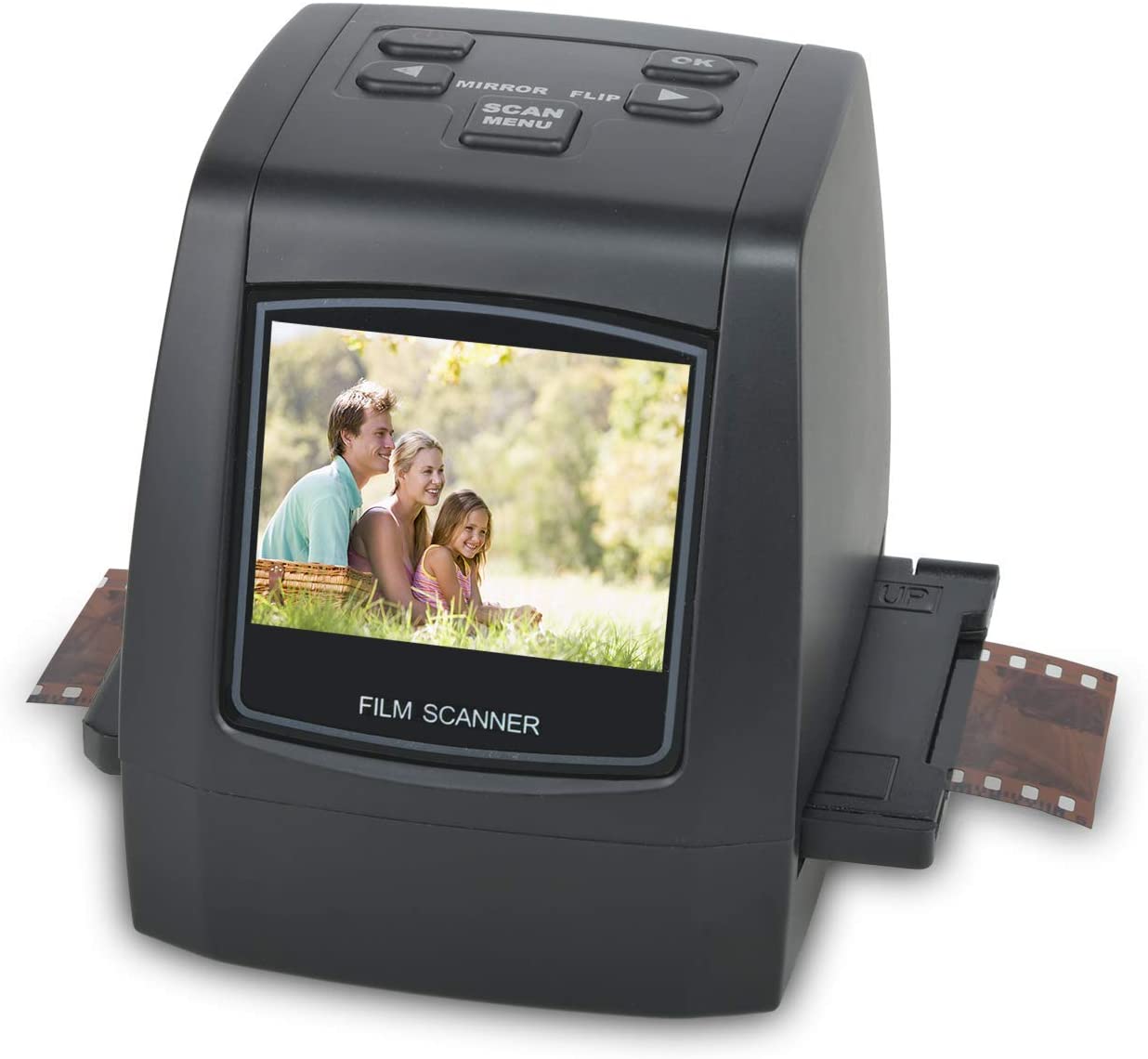 菲林135mm底片胶片扫描仪/高清便携胶卷扫描仪直录SD卡film scann - 图3