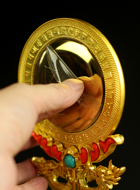 准提镜合金密宗供具用品佛母