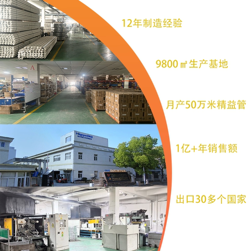 第三代28mm精益管线棒空心圆形铝管型材接头连接件铝合金管配件 - 图1