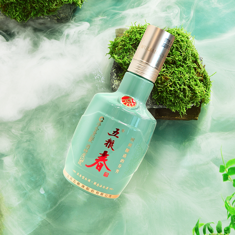 五粮液满园春色茶酒礼盒二代五粮春100ml名门春100ml长江红18g