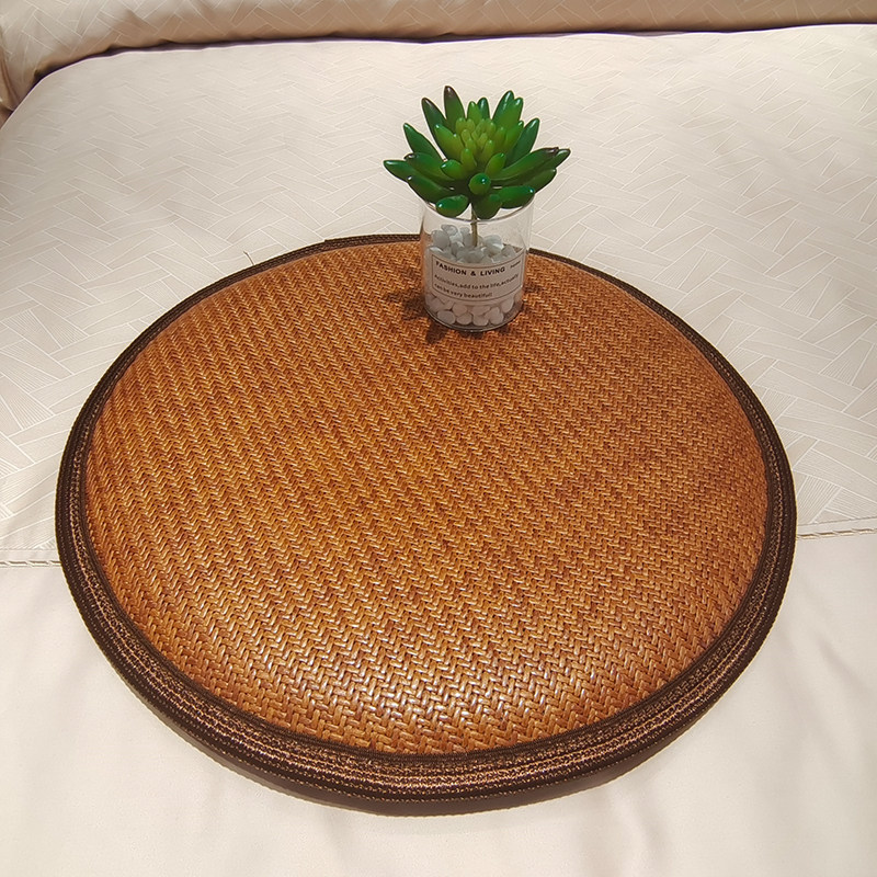 藤席坐垫夏天透气办公室椅子屁垫汽车座垫学生凳子椅垫红木沙发垫,淘宝优惠券,粉丝福利购,淘宝优惠卷