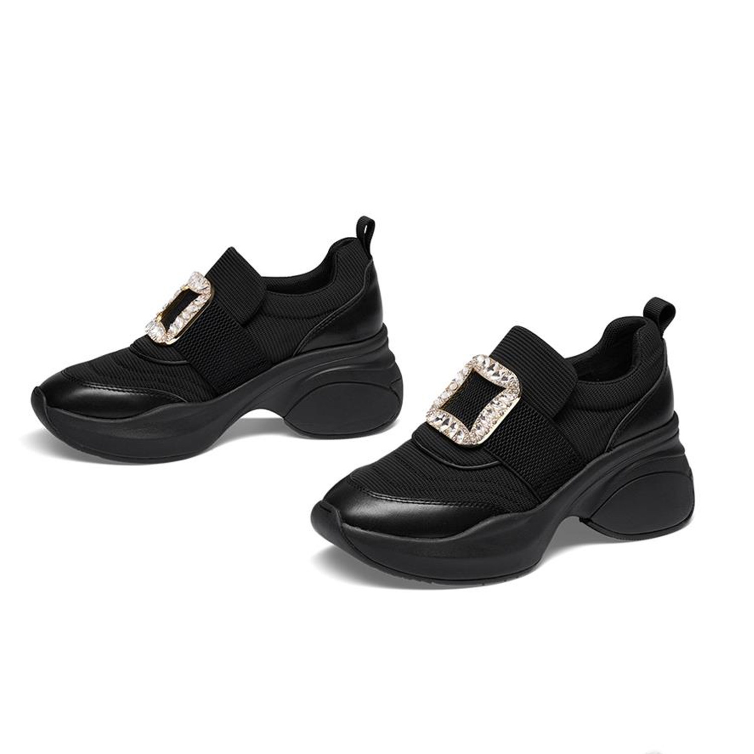 商场同款女鞋吴谨言同款水钻女王休闲鞋长腿老爹小白鞋TA54155-53,淘宝优惠券,粉丝福利购,淘宝优惠卷