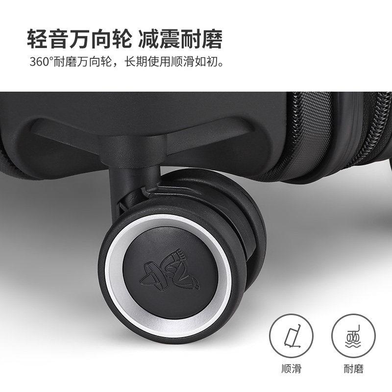 稻草人男女20寸结实耐用密码拉杆箱 稻草人男包旅行箱