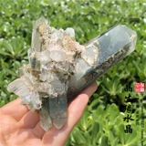 Натуральный кристаллический кластер оригинальных экологических кристаллических цитат