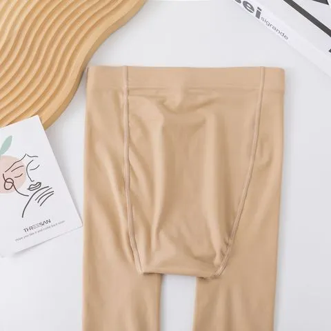 百搭磨毛打底裤连裤袜春秋款纤腿新品推荐女水光裤爆款显瘦一体