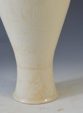 仿古瓷器两宋风格定窑白釉花瓶