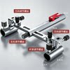 Chaoyu double turret bracket one tow and two fishing box accessories