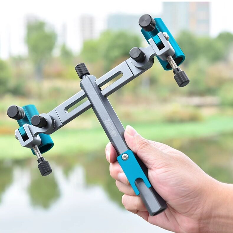 Chaoyu double turret bracket one tow and two fishing box accessories