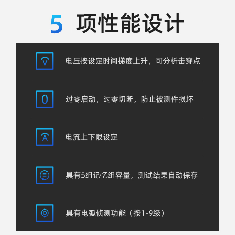 美瑞克RK71系列程控绝缘耐压测试仪测电热器具仪器仪表耐压强度-图1