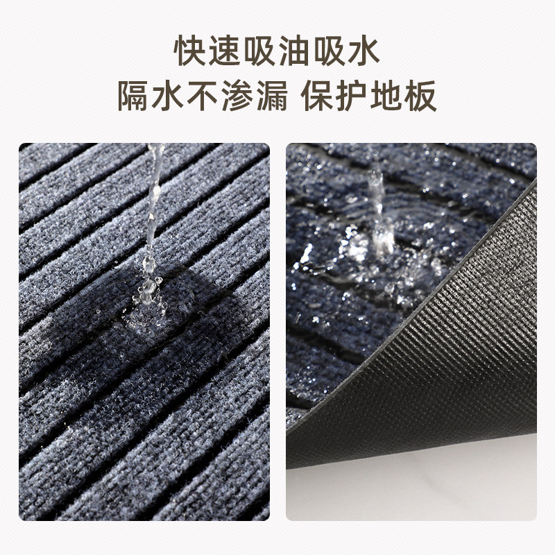 厨房地垫防滑防油防水可擦免洗耐脏地毯满铺吸水油垫子家用脚踏垫,淘宝优惠券,粉丝福利购,淘宝优惠卷