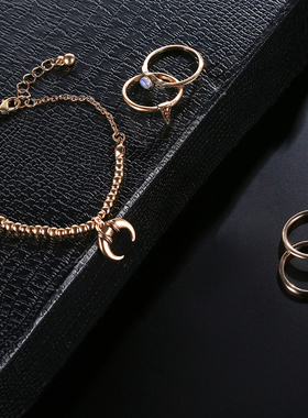 欧美流苏戒指手链新娘婚纱摄影