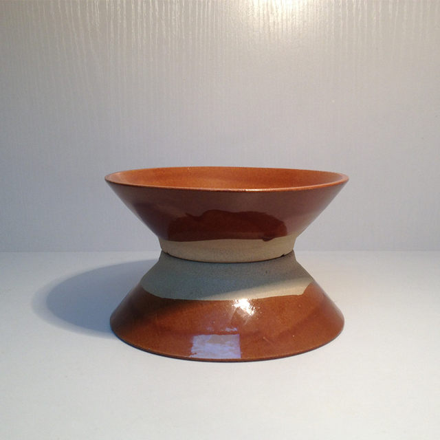 Retro steaming bowl earthenware bowl earthenware retro hot pot bowl oil dish