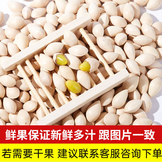2025年新鲜大颗带壳白果银杏果无漂白泰兴特级包邮干货生百果银杏