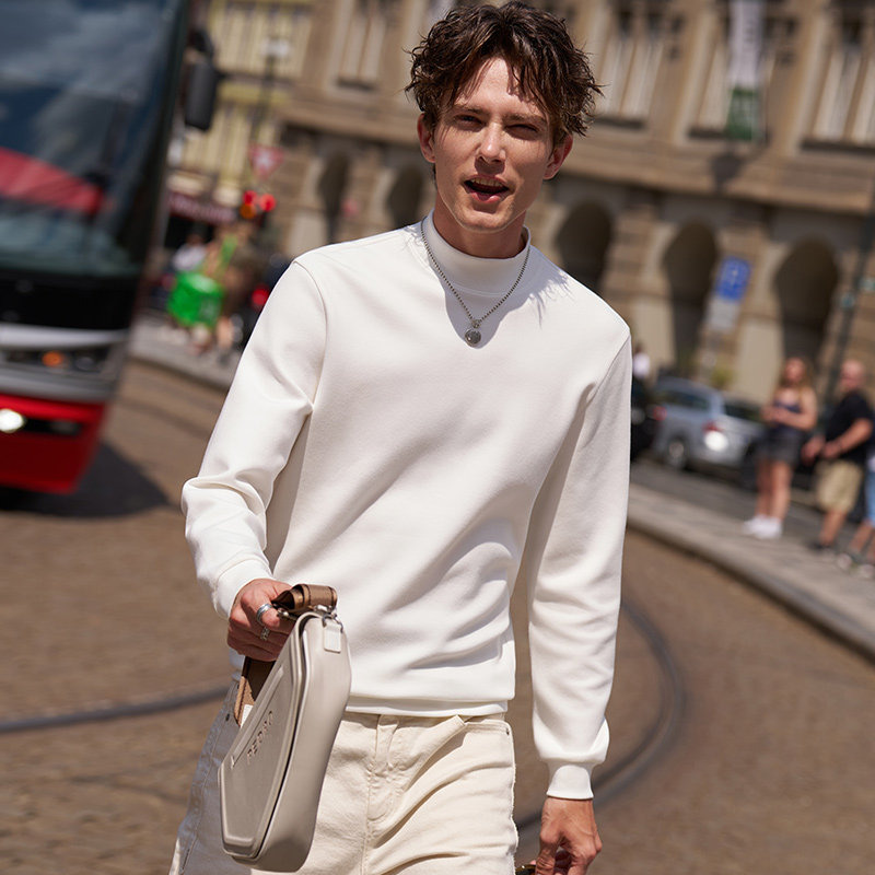 MrBu布先生热胆长袖男士2025秋冬小高领纯色加厚保暖内搭KT16667,淘宝优惠券,粉丝福利购,淘宝优惠卷